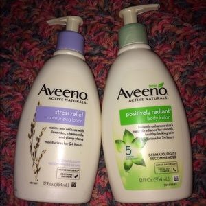 2 Aveeno Body Lotions
